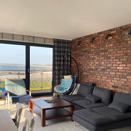 Apartament Blekitny Przy Latarni Ujście-Darłowskie Buitenkant foto