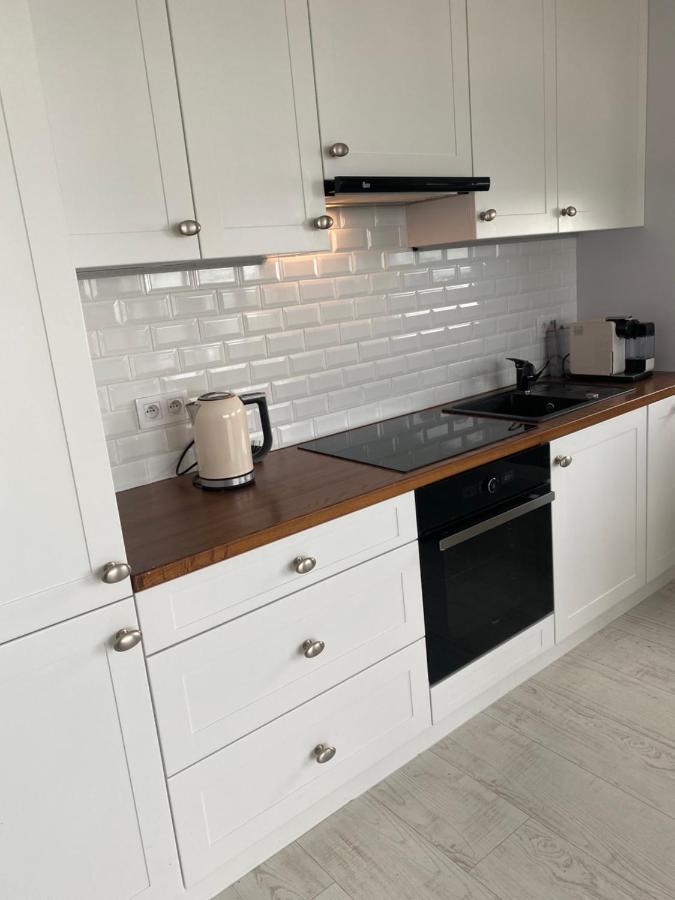 Apartament Blekitny Przy Latarni Ujście-Darłowskie Buitenkant foto